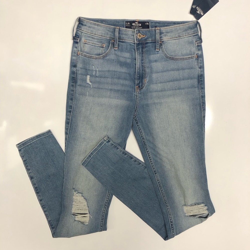 Hollister high rise super skinny jeans size 7L/6L
